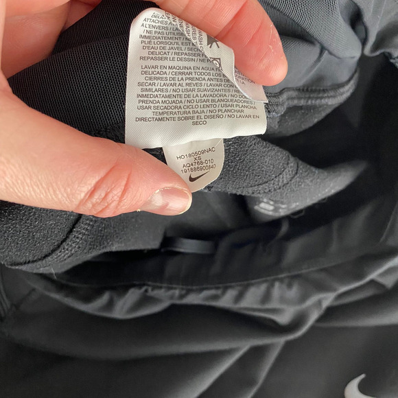 Nike Black Performance Activewear Gym Running Joggers Women's Size XS - Picture 3 of 6